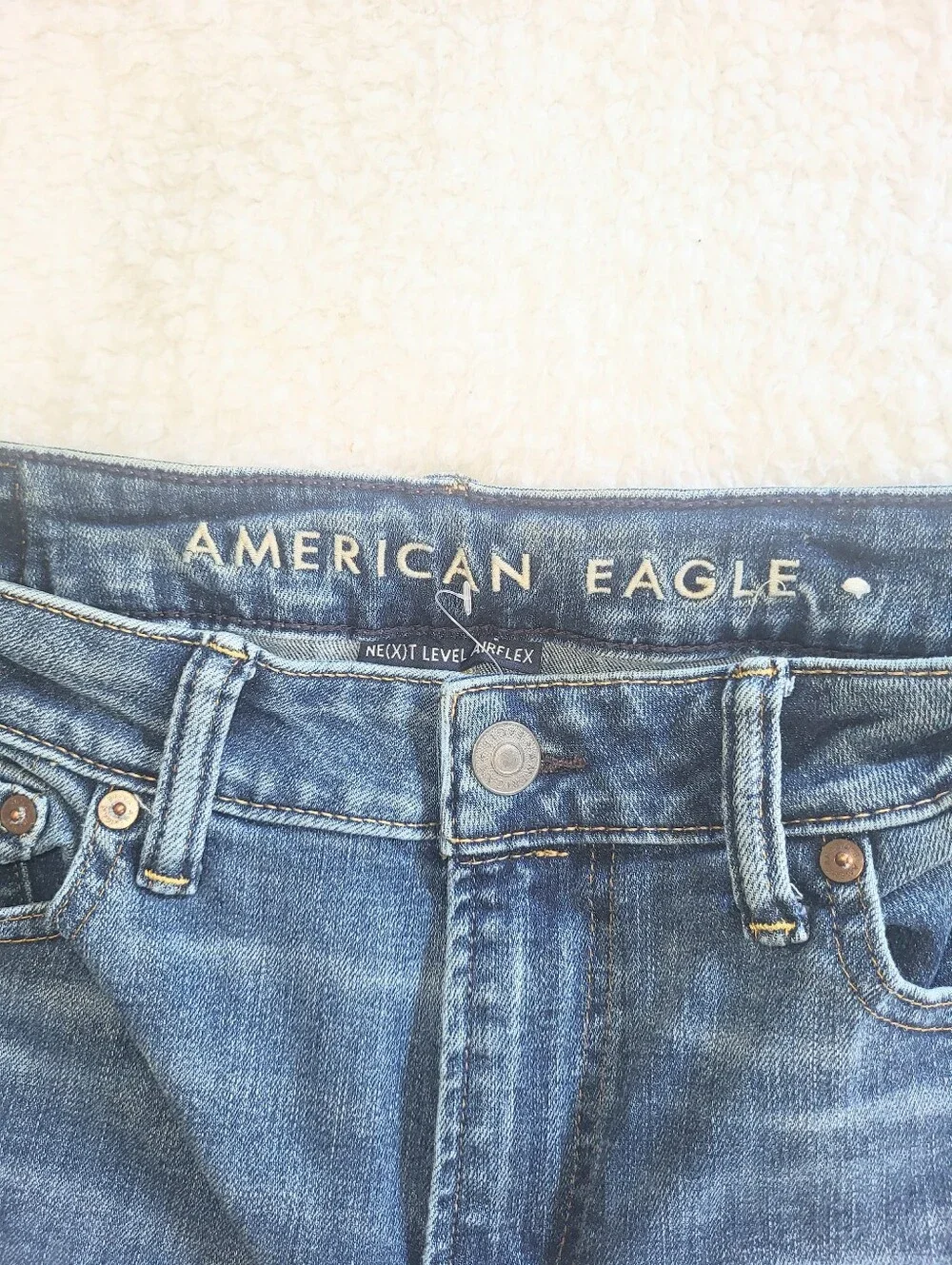 NWOT American Eagle NE(X)T Level Airflex Men's Jeans Straight Leg Denim 32x32
